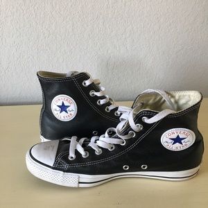 Leather Converse